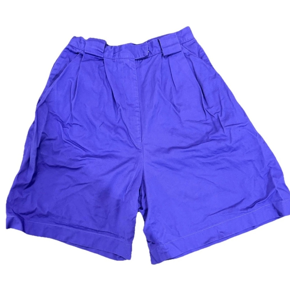 Vintage Jessica Hale Vibrant Purple 100% Cotton shorts 26 waist vintage 10